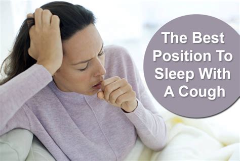 Find Out the Best Position To Sleep In If You Have a Dry Cough